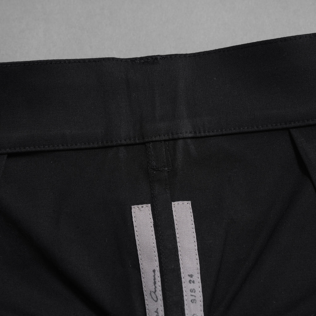 Rick Owens リックオウエンス / 24SS LIDO / STEFAN CARGO SHORTS BLACK ショート パンツ / RR01D3322 TE 09 / size 28 (BLACK)