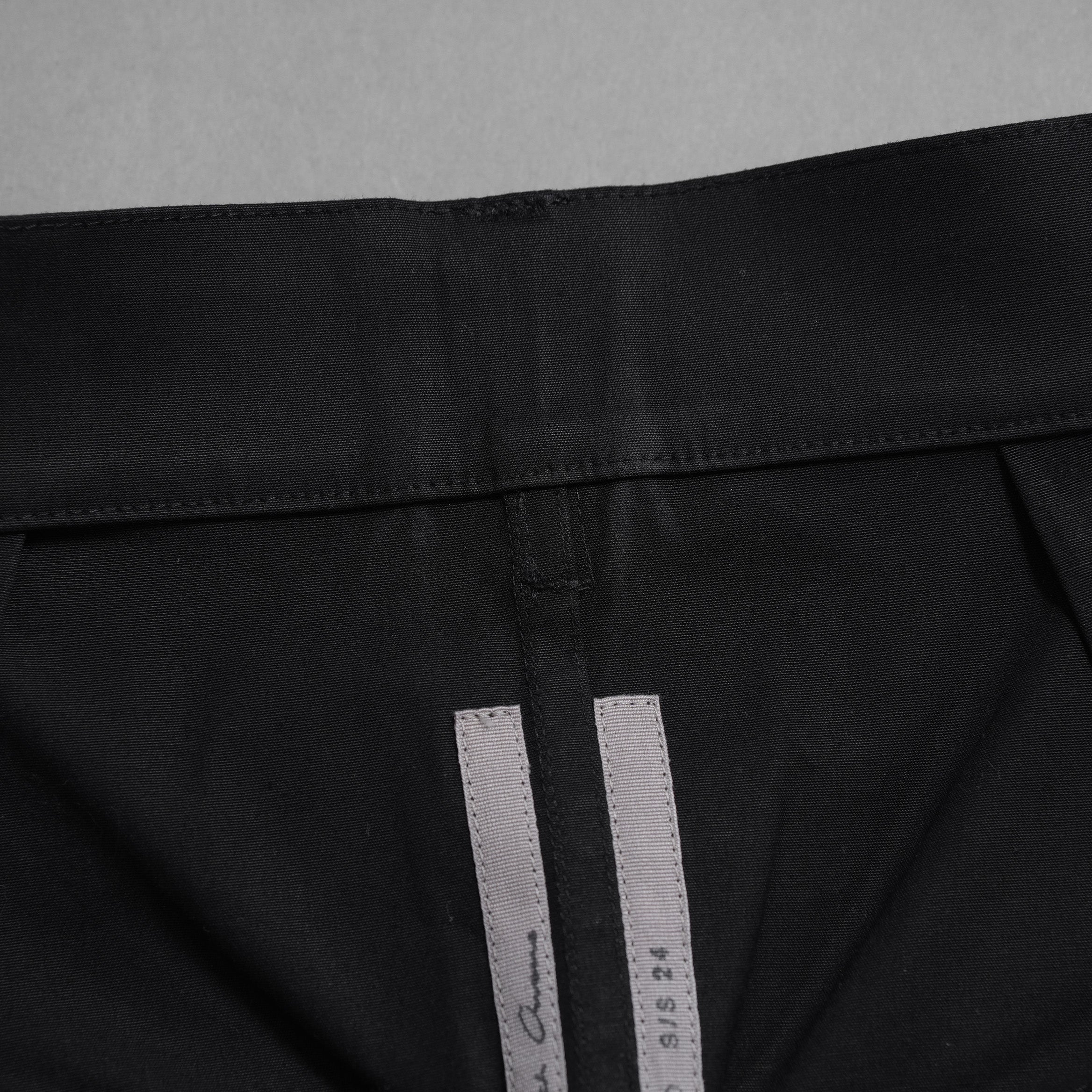 Rick Owens リックオウエンス / 24SS LIDO / STEFAN CARGO SHORTS BLACK ショート パンツ / RR01D3322 TE 09 / size 28 (BLACK)