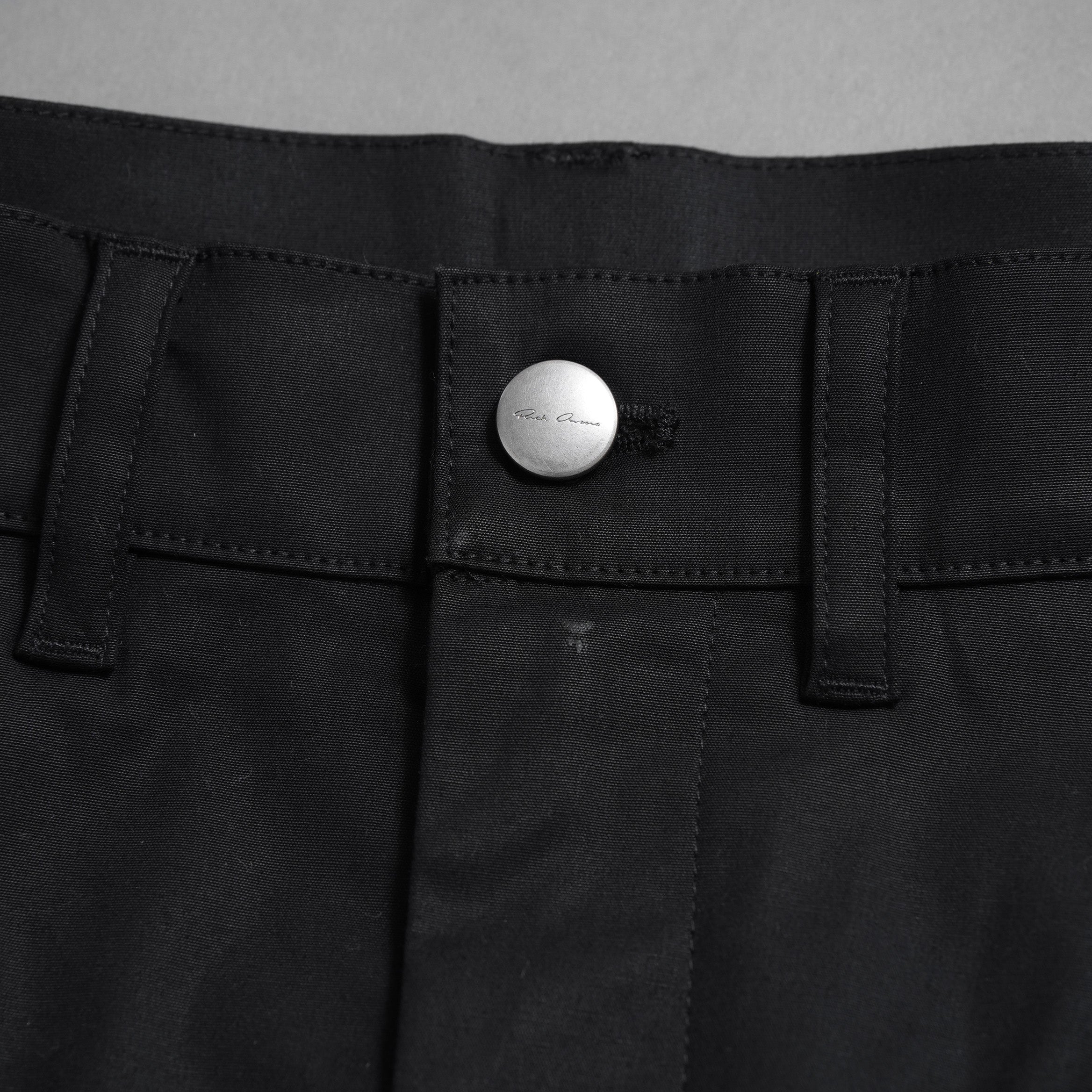 Rick Owens リックオウエンス / 24SS LIDO / STEFAN CARGO SHORTS BLACK ショート パンツ / RR01D3322 TE 09 / size 28 (BLACK)
