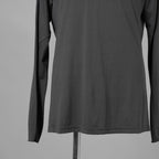 DEVOA デヴォア / 24SS SVIN Cotton Long Sleeve Soft Jersey Cutsewn 長袖Tシャツ / CSC-DSH3 / size 1 (CHARCOAL) 123035-alm