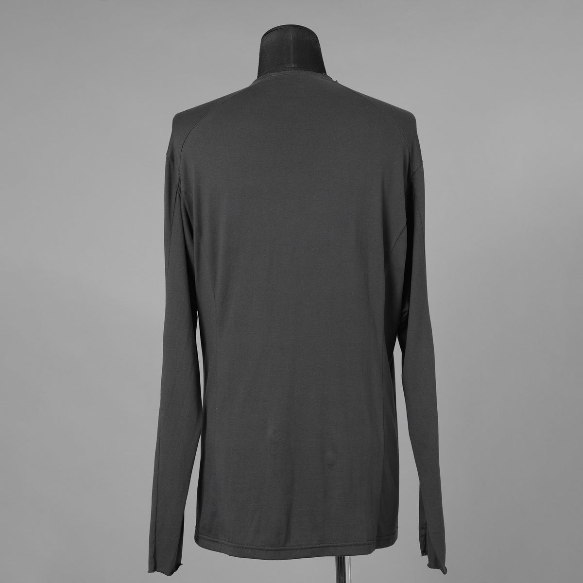 DEVOA デヴォア / 24SS SVIN Cotton Long Sleeve Soft Jersey Cutsewn 長袖Tシャツ / CSC-DSH3 / size 1 (CHARCOAL) 123035-alm