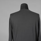 DEVOA デヴォア / 24SS SVIN Cotton Long Sleeve Soft Jersey Cutsewn 長袖Tシャツ / CSC-DSH3 / size 1 (CHARCOAL) 123035-alm