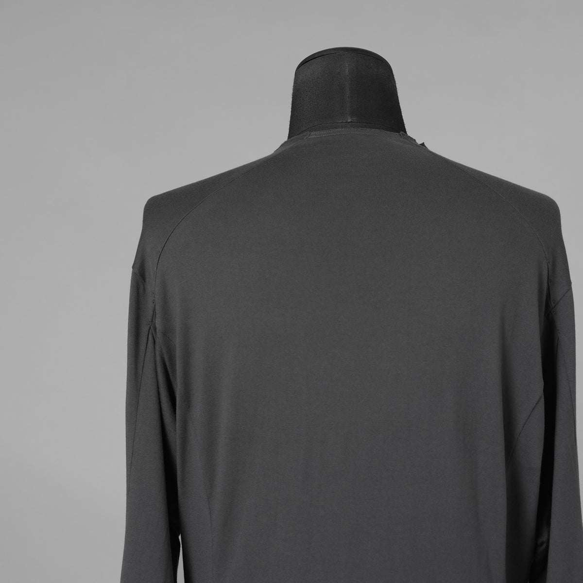 DEVOA デヴォア / 24SS SVIN Cotton Long Sleeve Soft Jersey Cutsewn 長袖Tシャツ / CSC-DSH3 / size 1 (CHARCOAL) 123035-alm