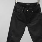 AMIRI アミリ / 美品 クラッシュ加工 ストレッチ スキニー パンツ / size 29 (BLACK)　