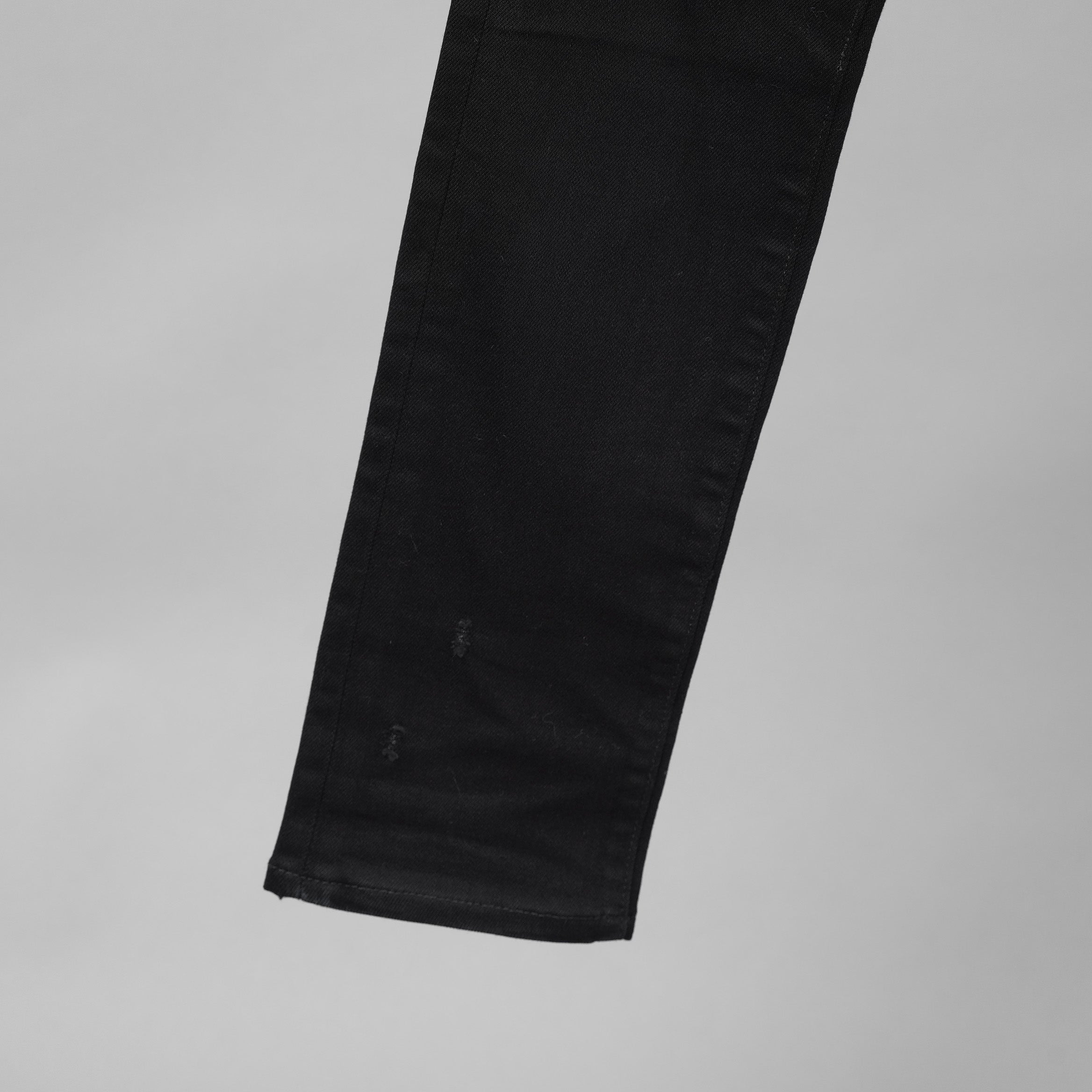 AMIRI アミリ / 美品 クラッシュ加工 ストレッチ スキニー パンツ / size 29 (BLACK)　
