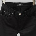AMIRI アミリ / 美品 クラッシュ加工 ストレッチ スキニー パンツ / size 29 (BLACK)　