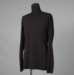 DEVOA デヴォア / 美品 24AW SVIN Cotton Long Sleeve Soft Jersey Cutsewn 長袖Tシャツ / CSC-28S3 / size 1 (COFFEE) 123036-alm
