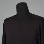 DEVOA デヴォア / 美品 24AW SVIN Cotton Long Sleeve Soft Jersey Cutsewn 長袖Tシャツ / CSC-28S3 / size 1 (COFFEE) 123036-alm