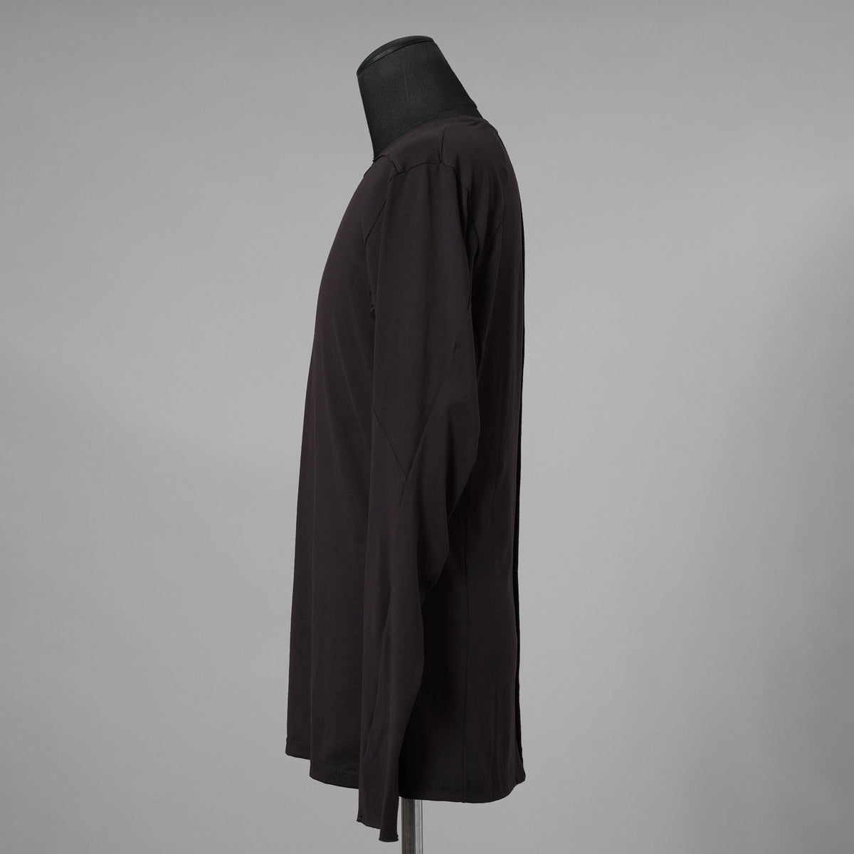 DEVOA デヴォア / 美品 24AW SVIN Cotton Long Sleeve Soft Jersey Cutsewn 長袖Tシャツ / CSC-28S3 / size 1 (COFFEE) 123036-alm