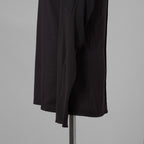DEVOA デヴォア / 美品 24AW SVIN Cotton Long Sleeve Soft Jersey Cutsewn 長袖Tシャツ / CSC-28S3 / size 1 (COFFEE) 123036-alm