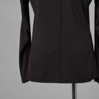 DEVOA デヴォア / 美品 24AW SVIN Cotton Long Sleeve Soft Jersey Cutsewn 長袖Tシャツ / CSC-28S3 / size 1 (COFFEE) 123036-alm