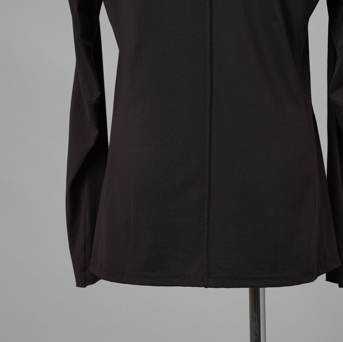 DEVOA デヴォア / 美品 24AW SVIN Cotton Long Sleeve Soft Jersey Cutsewn 長袖Tシャツ / CSC-28S3 / size 1 (COFFEE) 123036-alm