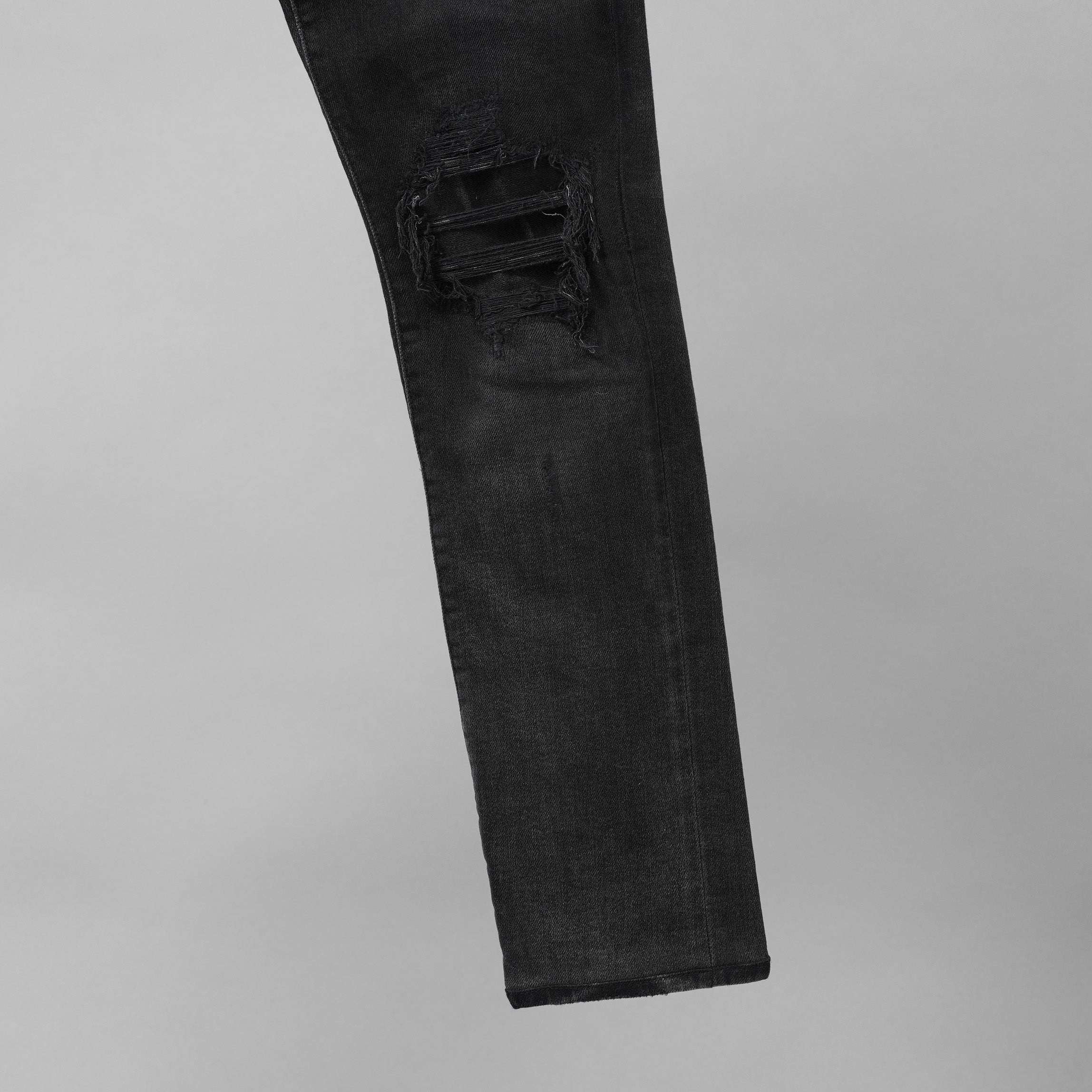 AMIRI アミリ / MX1 クラッシュ加工 ストレッチ スキニーデニム パンツ