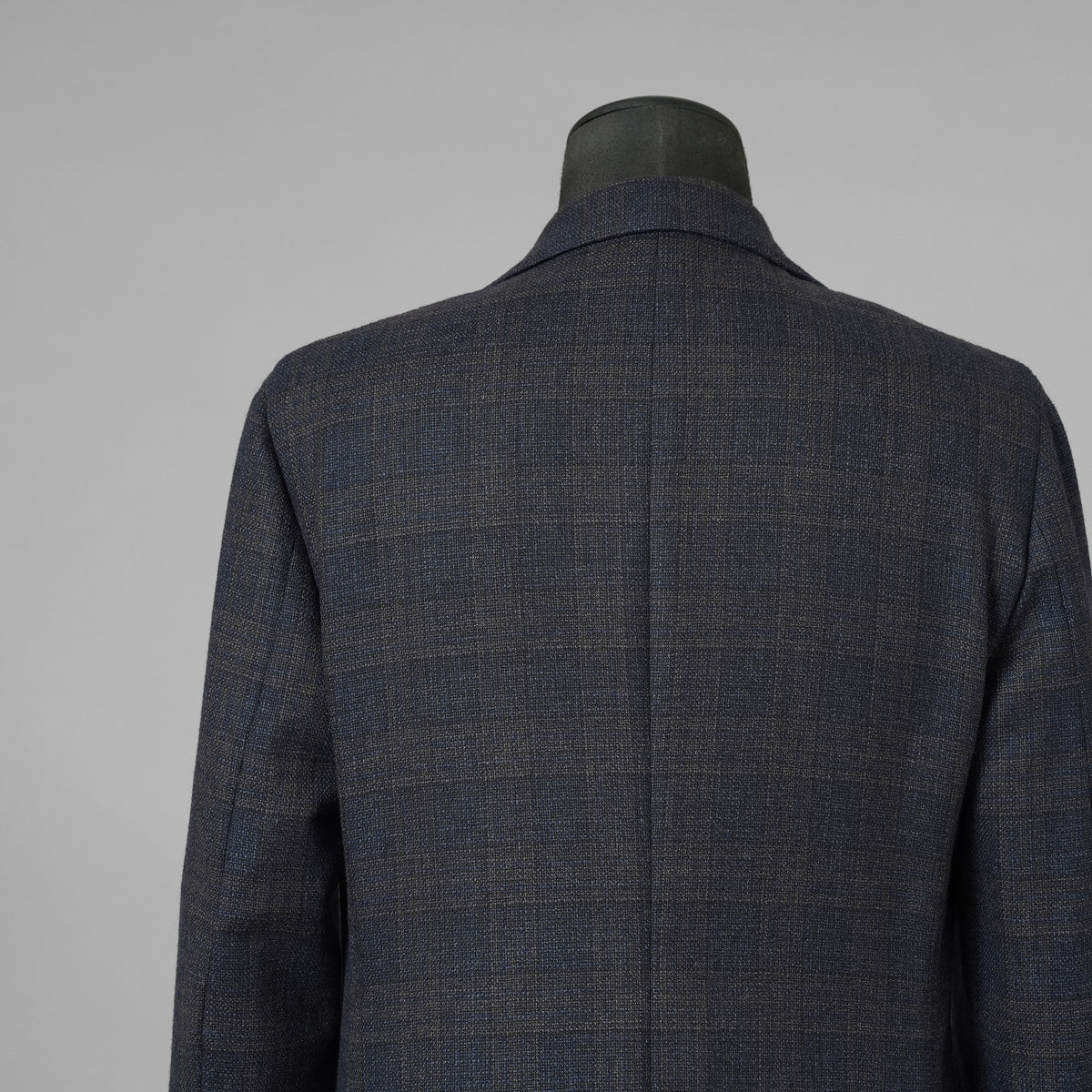 LARDINI ラルディーニ / 美品 3つボタン段返り ウール ブルーチェック ジャケット / JN0526AQ / size 46 (BLUE) 352120-in-ue