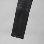 AMIRI アミリ / MX1 クラッシュ加工 ストレッチ スキニーデニム パンツ / size 28 (FADE BLACK)