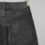 AMIRI アミリ / MX1 クラッシュ加工 ストレッチ スキニーデニム パンツ / size 28 (FADE BLACK)