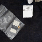 LARDINI ラルディーニ / 美品 3つボタン段返り ウール ブルーチェック ジャケット / JN0526AQ / size 46 (BLUE) 352120-in-ue