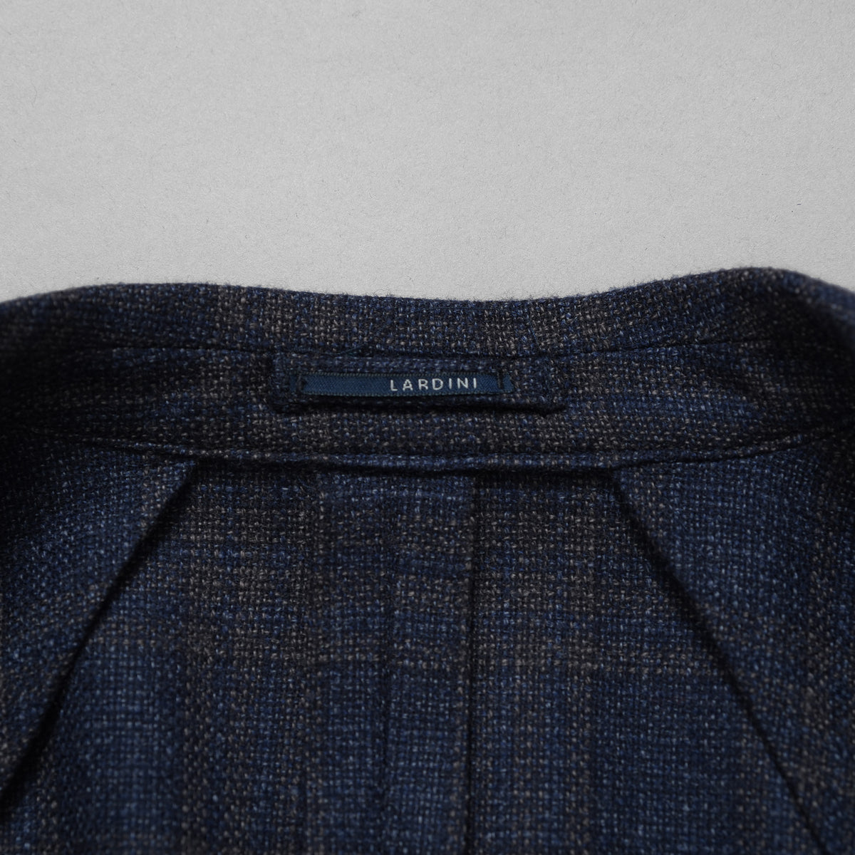 LARDINI ラルディーニ / 美品 3つボタン段返り ウール ブルーチェック ジャケット / JN0526AQ / size 46 (BLUE) 352120-in-ue