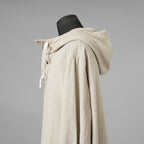SUS-SOUSシュスー / 美品 20SS anorak middle coat ウール リネン アノラック ミドルコート パーカー / 03-SS00603 / size 7 (NATURAL)  123038-alm