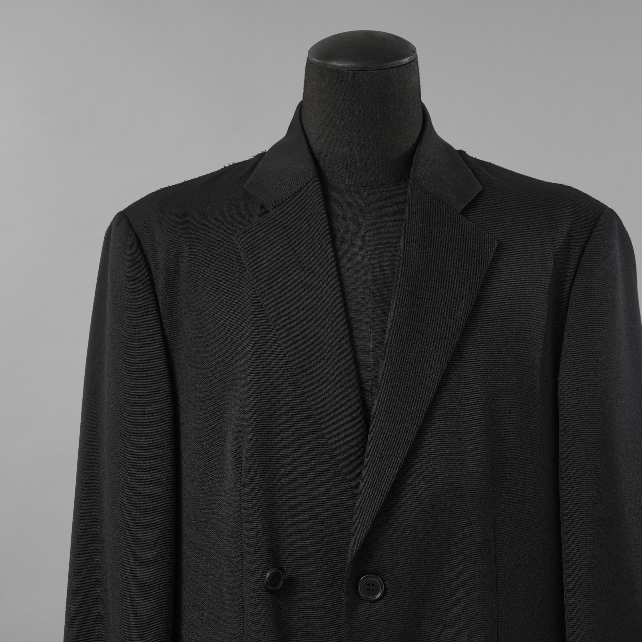 MM6 Maison Margiela エムエムシックス メゾンマルジェラ / 美品 25SS バックシアー ルーズフィット ジャケット / S52BN0138-S47848 / size 42 (BLACK)