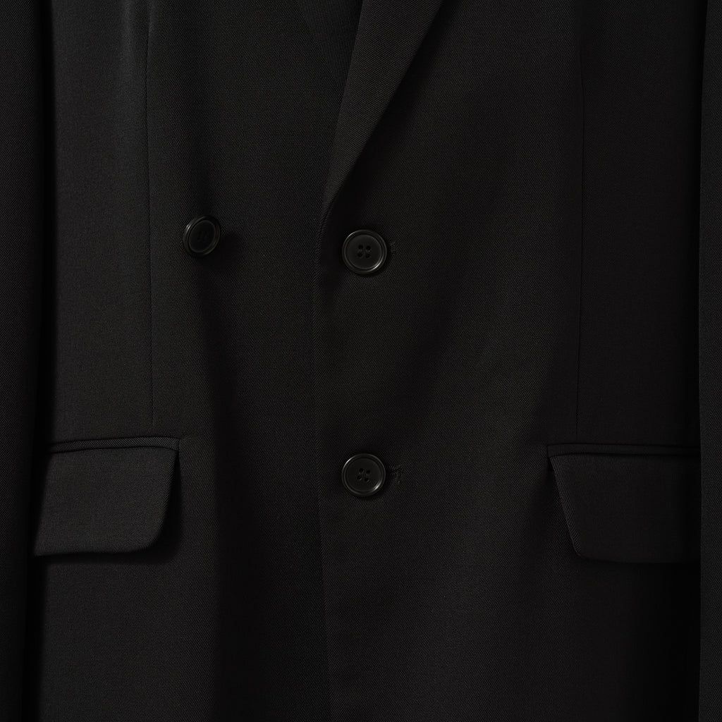 MM6 Maison Margiela エムエムシックス メゾンマルジェラ / 美品 25SS バックシアー ルーズフィット ジャケット / S52BN0138-S47848 / size 42 (BLACK)