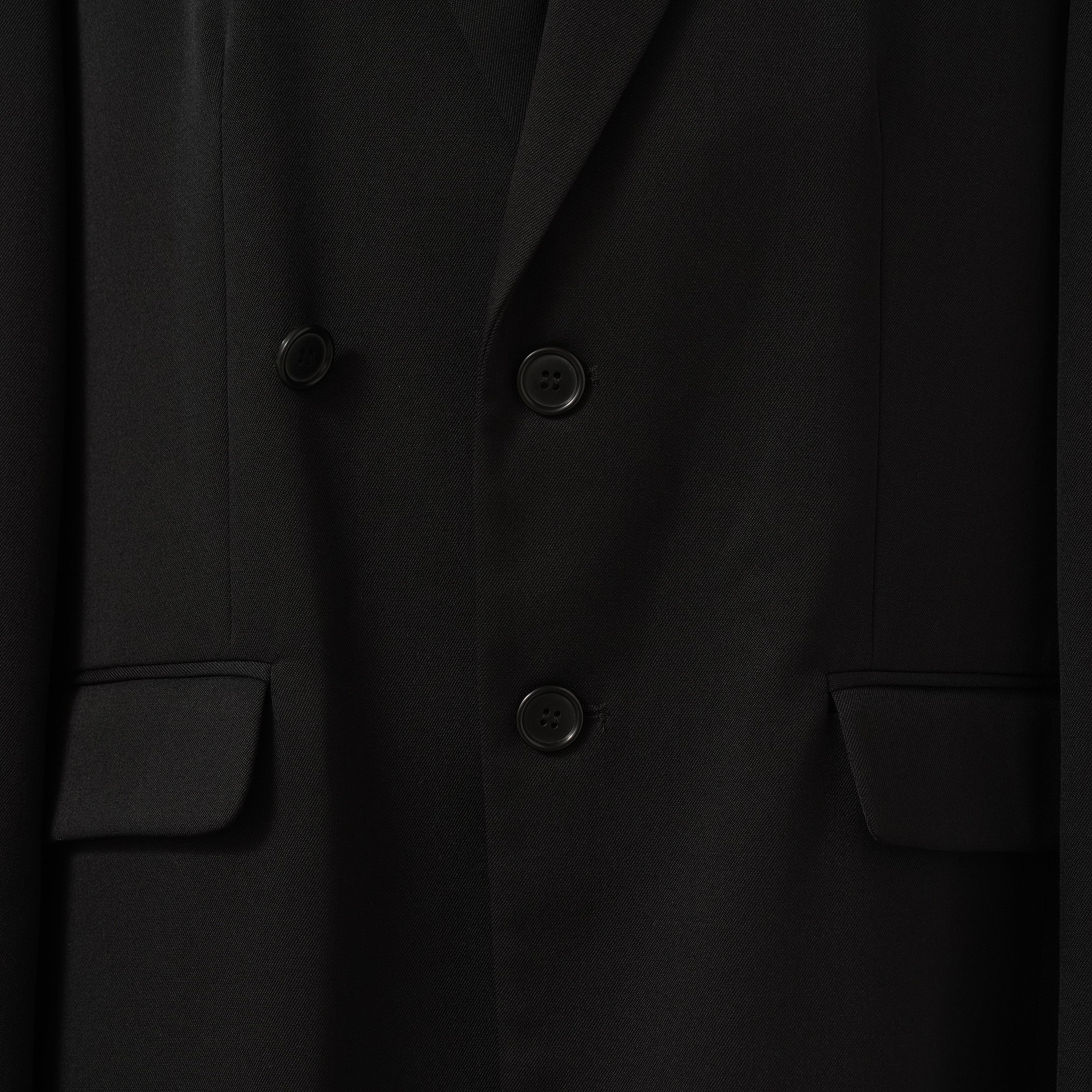 MM6 Maison Margiela エムエムシックス メゾンマルジェラ / 美品 25SS バックシアー ルーズフィット ジャケット / S52BN0138-S47848 / size 42 (BLACK)