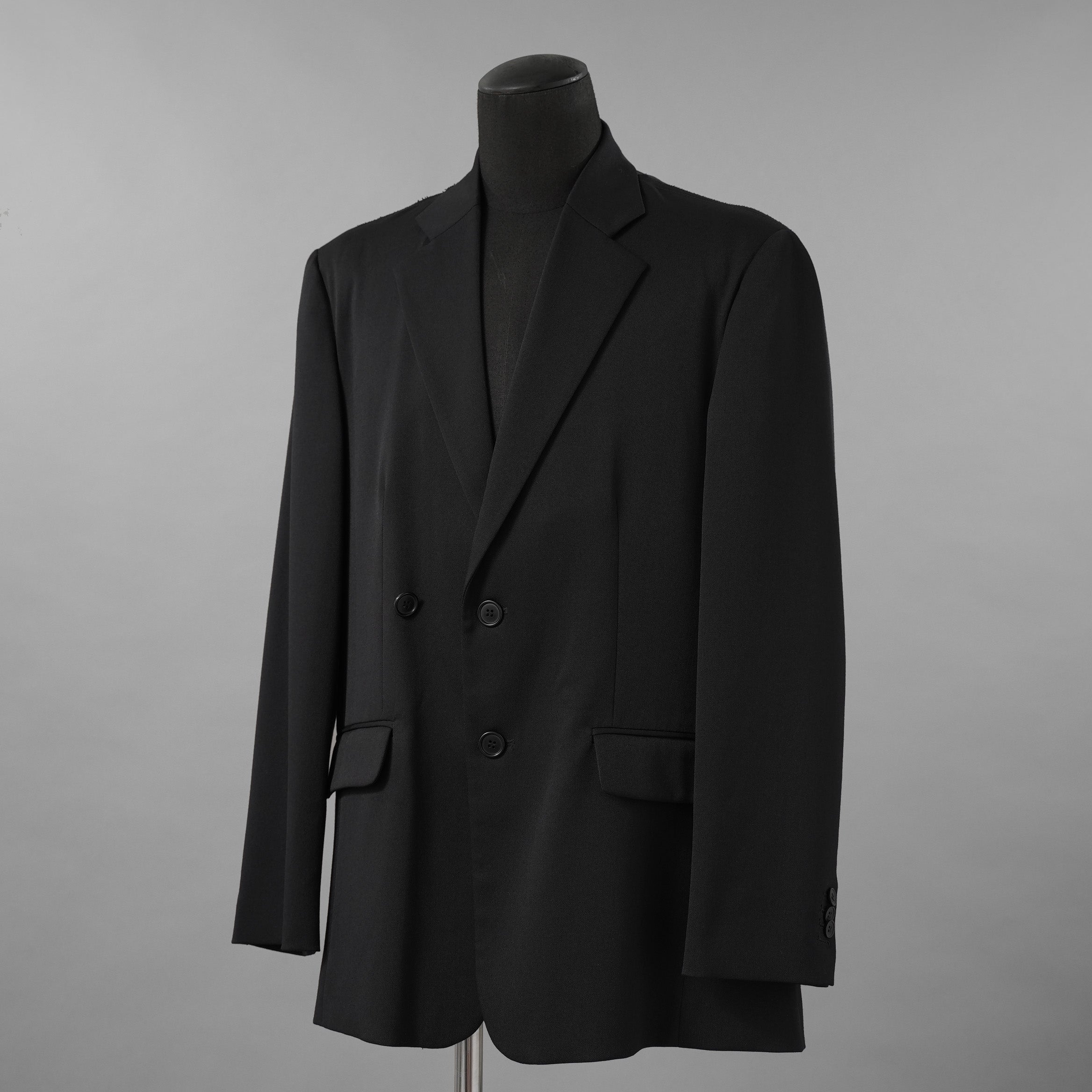 MM6 Maison Margiela エムエムシックス メゾンマルジェラ / 美品 25SS バックシアー ルーズフィット ジャケット / S52BN0138-S47848 / size 42 (BLACK)