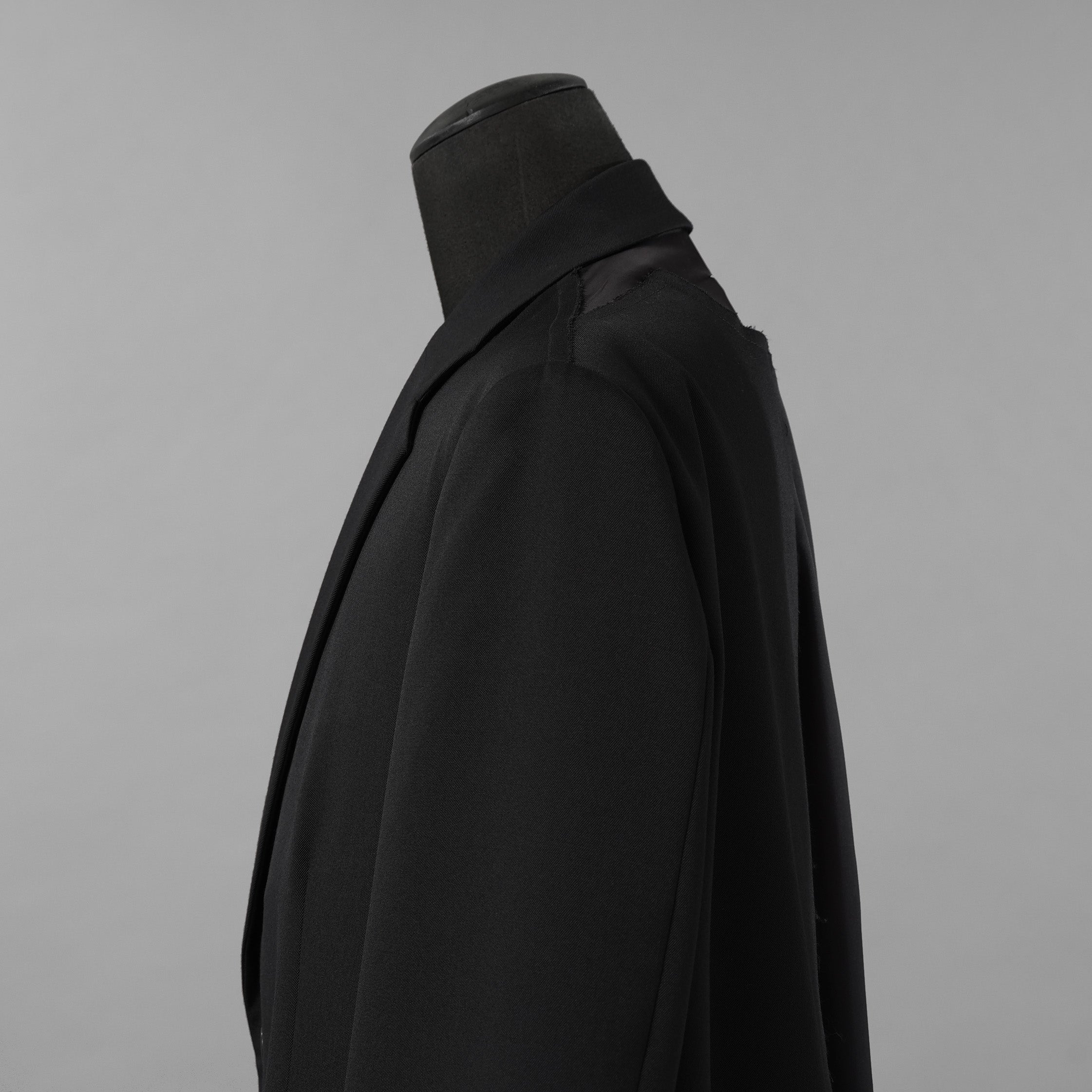 MM6 Maison Margiela エムエムシックス メゾンマルジェラ / 美品 25SS バックシアー ルーズフィット ジャケット / S52BN0138-S47848 / size 42 (BLACK)