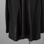 MM6 Maison Margiela エムエムシックス メゾンマルジェラ / 美品 25SS バックシアー ルーズフィット ジャケット / S52BN0138-S47848 / size 42 (BLACK)