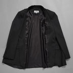 MM6 Maison Margiela エムエムシックス メゾンマルジェラ / 美品 25SS バックシアー ルーズフィット ジャケット / S52BN0138-S47848 / size 42 (BLACK)