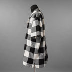 mastermind JAPAN マスターマインド ジャパン / 美品 20SS マスターシード ブロックチェック 開襟 半袖シャツ / MJ20E04-SH028-005 / size M (BLACK x WHITE)