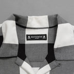 mastermind JAPAN マスターマインド ジャパン / 美品 20SS マスターシード ブロックチェック 開襟 半袖シャツ / MJ20E04-SH028-005 / size M (BLACK x WHITE)