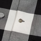 mastermind JAPAN マスターマインド ジャパン / 美品 20SS マスターシード ブロックチェック 開襟 半袖シャツ / MJ20E04-SH028-005 / size M (BLACK x WHITE)