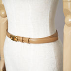 CELINE セリーヌ / 19AW トリオンフ ベルト 18mm ナチュラルカーフスキン アクセサリー / F-NE-3271 / BEIGE レディース 352121-izm