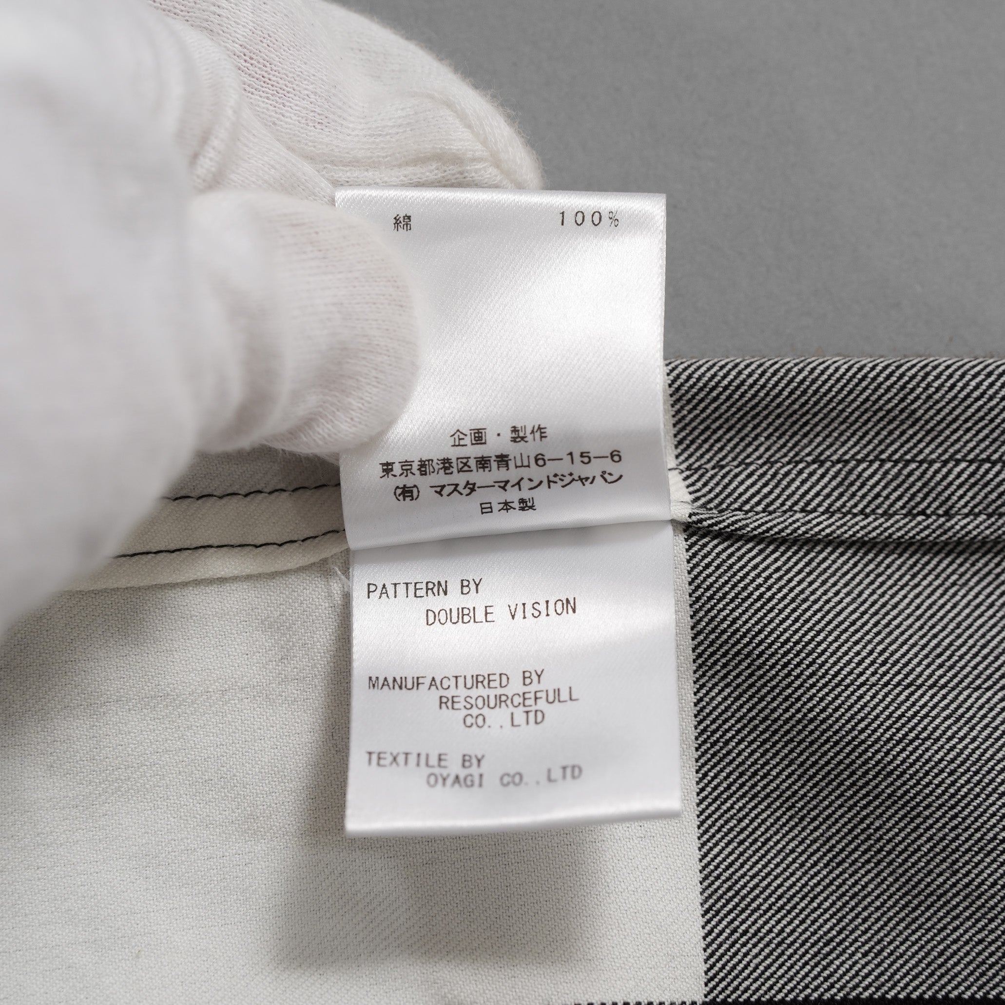 mastermind JAPAN マスターマインド ジャパン / 美品 20SS マスターシード ブロックチェック 開襟 半袖シャツ / MJ20E04-SH028-005 / size M (BLACK x WHITE)
