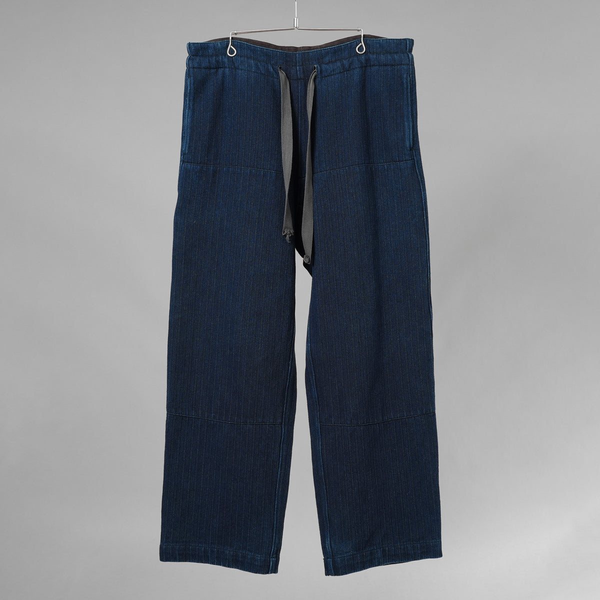工房西谷 コウボウニシタニ / 美品 24AW MK02 Trousers ワイドパンツ / 03-N01911 / size 9 (NAVY) 12030-alm