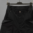 Rick Owens リックオウエンス / 24SS LIDO / STEFAN CARGO SHORTS BLACK ショート パンツ / RR01D3322 TE 09 / size 28 (BLACK)