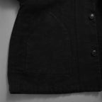 新品 BIEK VERSTAPPEN ビーク フェルスタッペン / 25SS Heavy Belgian Stone Washed Linen Blouson Coat コート / CO06B-U / size S (CARBONE) 123041-alm