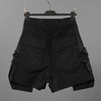Rick Owens リックオウエンス / 24SS LIDO / STEFAN CARGO SHORTS BLACK ショート パンツ / RR01D3322 TE 09 / size 28 (BLACK)