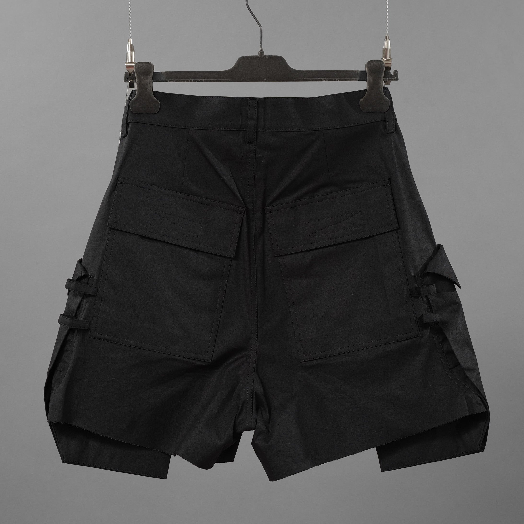 Rick Owens リックオウエンス / 24SS LIDO / STEFAN CARGO SHORTS BLACK ショート パンツ / RR01D3322 TE 09 / size 28 (BLACK)