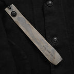 新品 BIEK VERSTAPPEN ビーク フェルスタッペン / 25SS Heavy Belgian Stone Washed Linen Blouson Coat コート / CO06B-U / size S (CARBONE) 123041-alm