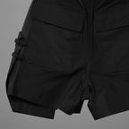 Rick Owens リックオウエンス / 24SS LIDO / STEFAN CARGO SHORTS BLACK ショート パンツ / RR01D3322 TE 09 / size 28 (BLACK)