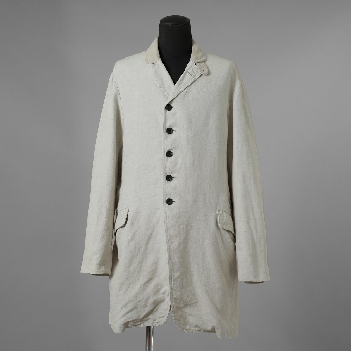 SUS-SOUS シュスー / 21SS メディカルジャケット アトリエコート コート / 05-SS00807 / size 9 (NATURAL) 123039-alm