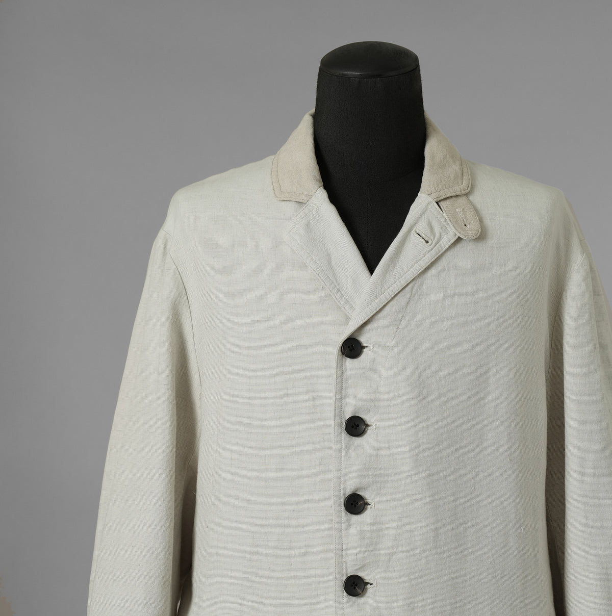 SUS-SOUS シュスー / 21SS メディカルジャケット アトリエコート コート / 05-SS00807 / size 9 (NATURAL) 123039-alm