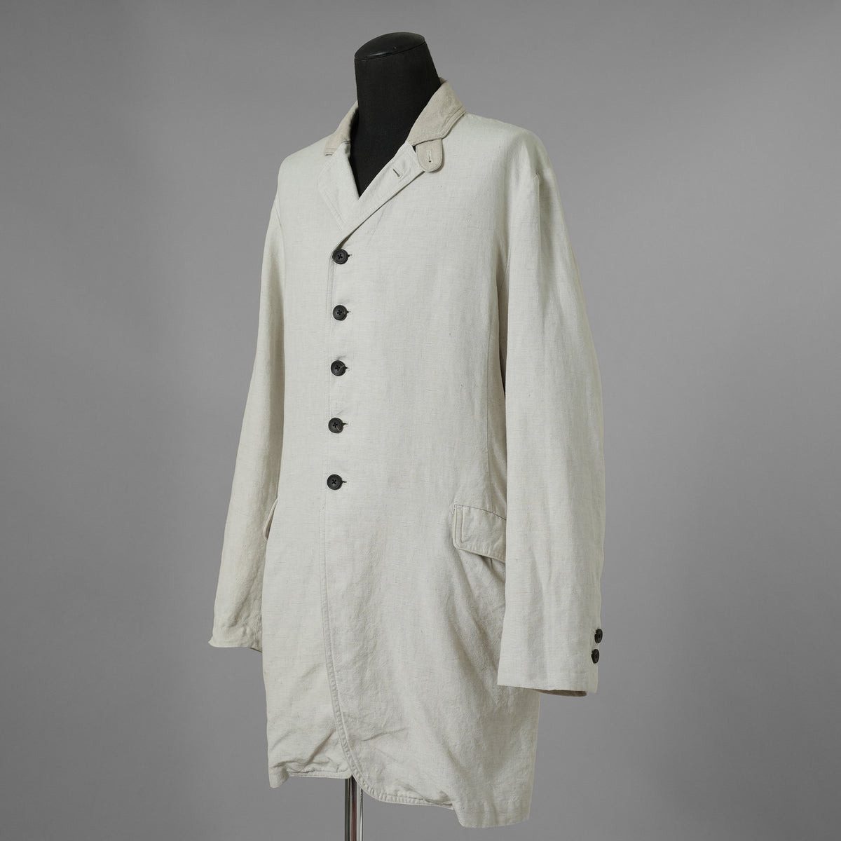 SUS-SOUS シュスー / 21SS メディカルジャケット アトリエコート コート / 05-SS00807 / size 9 (NATURAL) 123039-alm