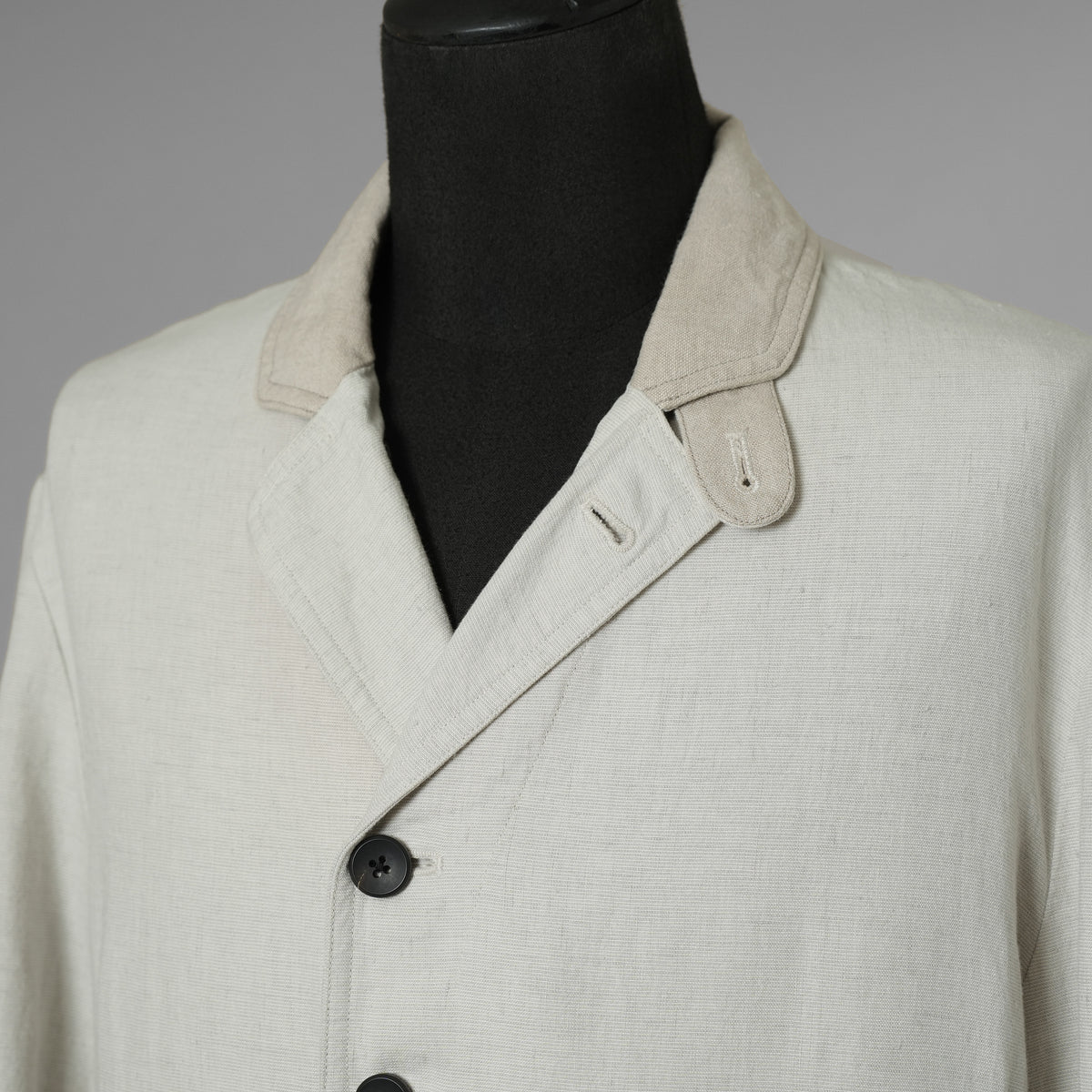 SUS-SOUS シュスー / 21SS メディカルジャケット アトリエコート コート / 05-SS00807 / size 9 (NATURAL) 123039-alm