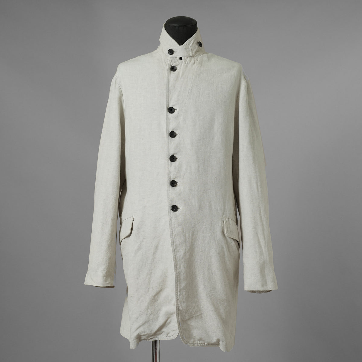 SUS-SOUS シュスー / 21SS メディカルジャケット アトリエコート コート / 05-SS00807 / size 9 (NATURAL) 123039-alm