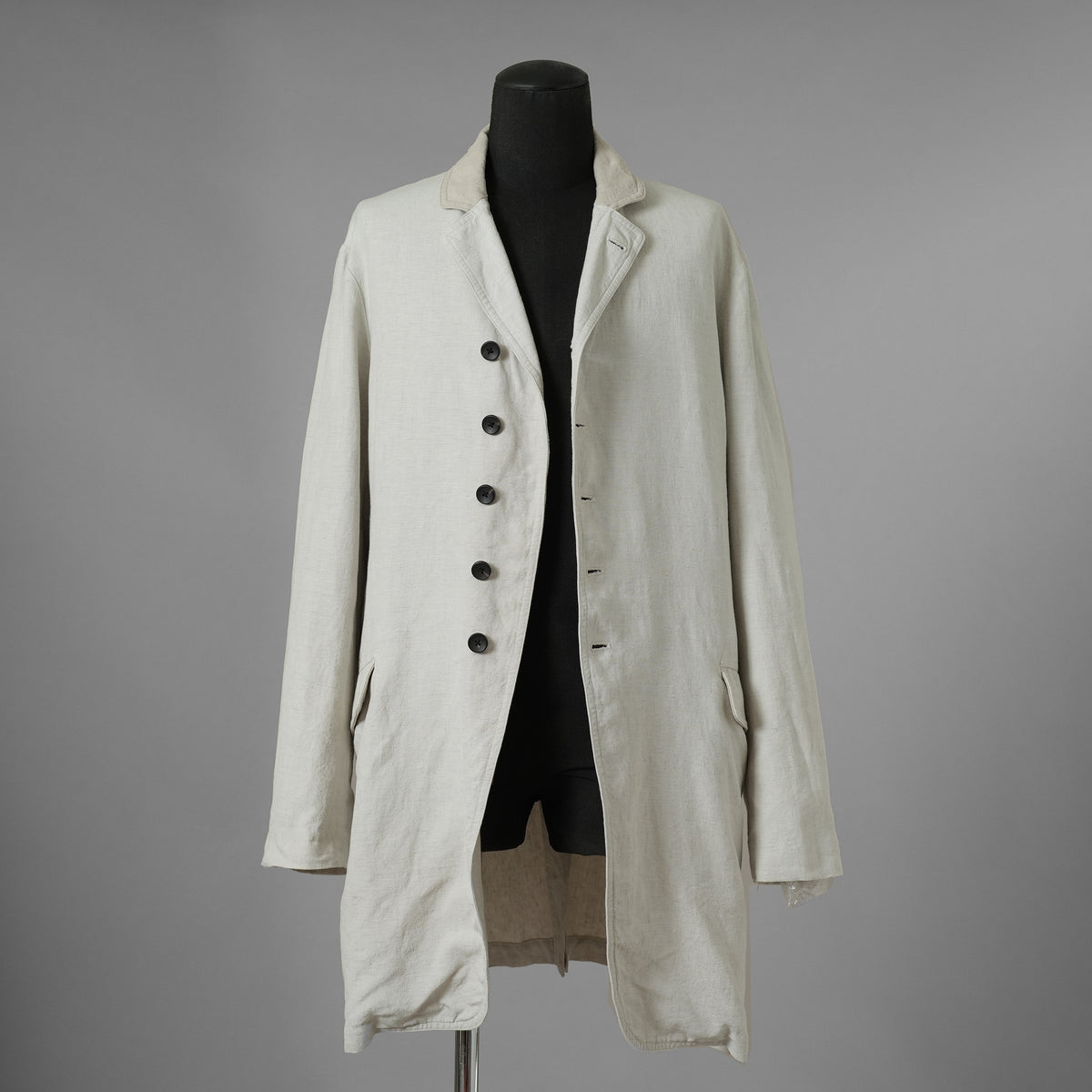 SUS-SOUS シュスー / 21SS メディカルジャケット アトリエコート コート / 05-SS00807 / size 9 (NATURAL) 123039-alm