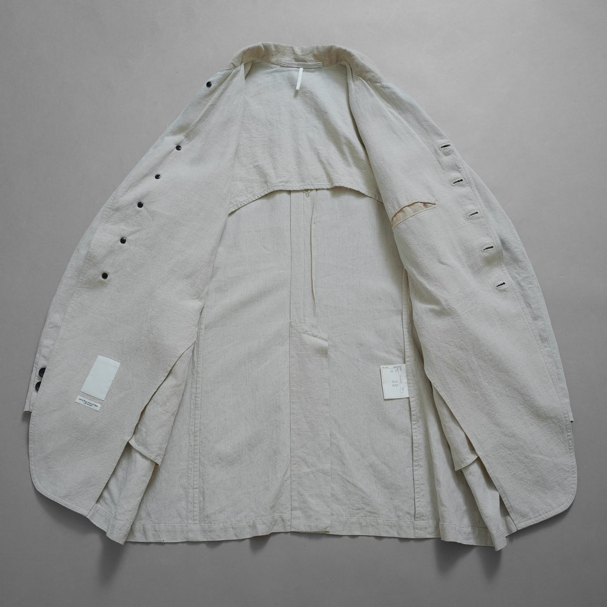 SUS-SOUS シュスー / 21SS メディカルジャケット アトリエコート コート / 05-SS00807 / size 9 (NATURAL) 123039-alm