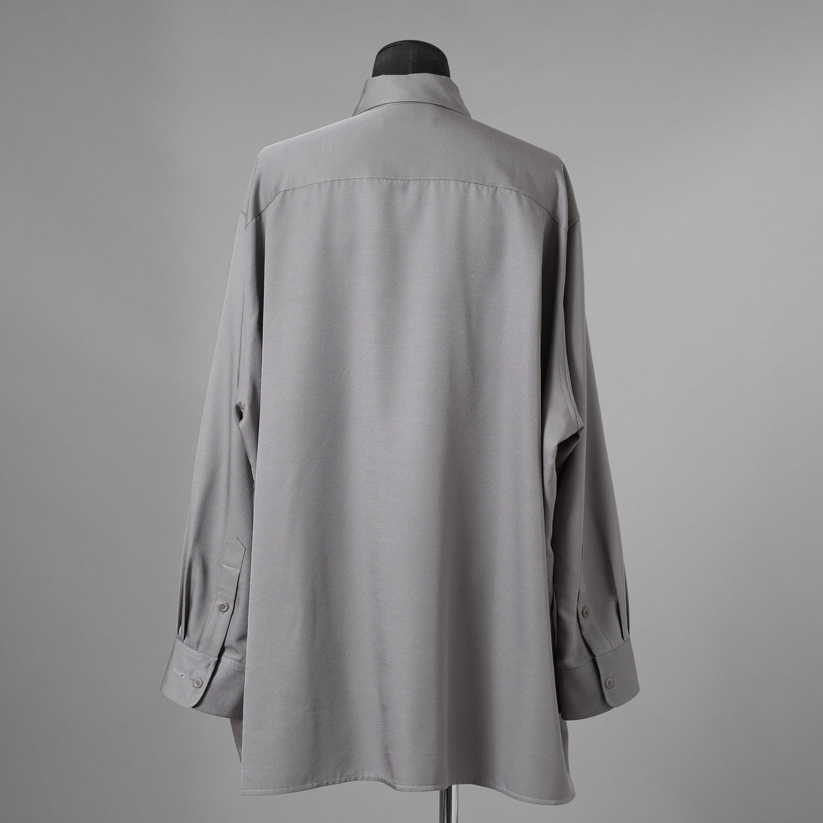 th products TARO HORIUCHI タロウ ホリウチ / 美品 Oversized Shirt ウールシルク オーバーサイズシャツ 長袖シャツ / 2201-SH05-M104 / size S (GRAY) 352123-in-ue